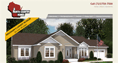 Desktop Screenshot of northcountryhomes.com