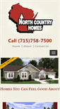 Mobile Screenshot of northcountryhomes.com